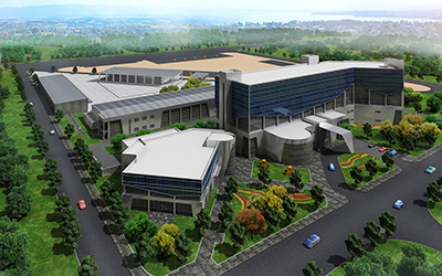 柳工全球研發(fā)中心—研發(fā)大樓、餐廳 、檢測(cè)中心、原型車間