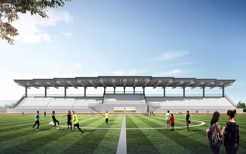 隆林各族自治縣民族高級中學(xué)運(yùn)動場提升工程