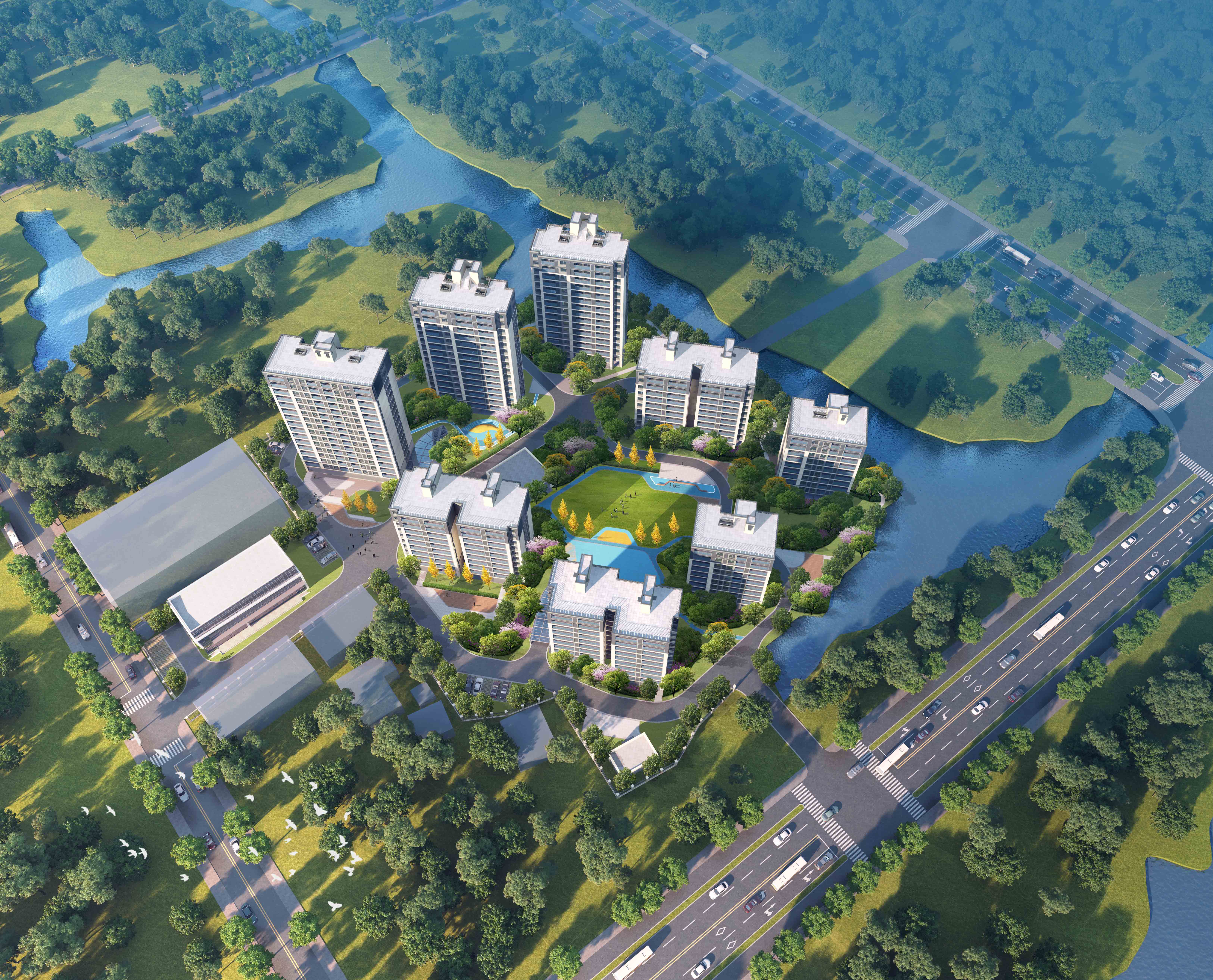 萬全鎮(zhèn)金陽村、鄭二社區(qū)、宋橋社區(qū)（潘垟）安置房項目